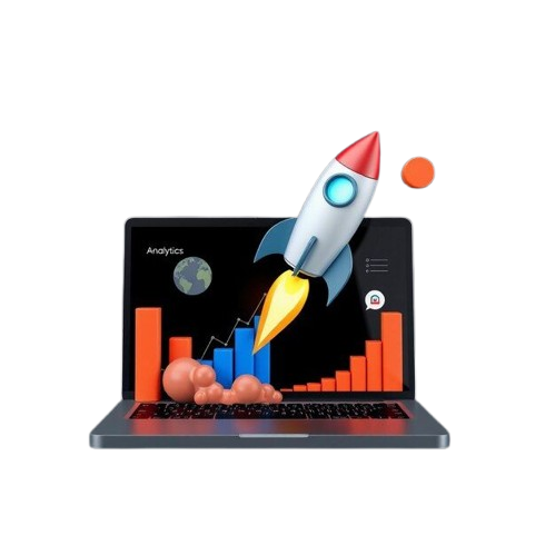 Best digital marketing service Meerut "Social media posts and engagement icons for marketing"